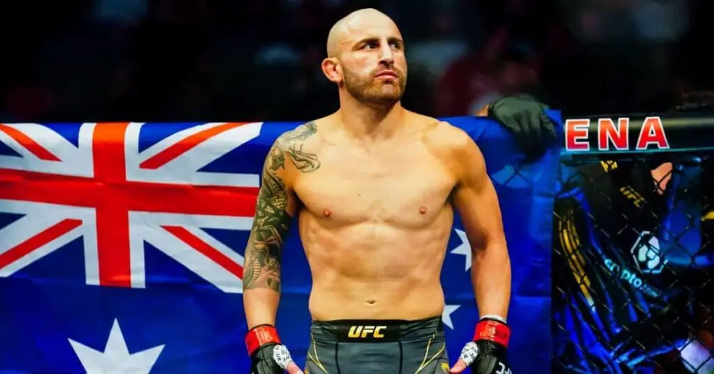 Información sobre el luchador del peso pluma de UFC Alexander Volkanovski